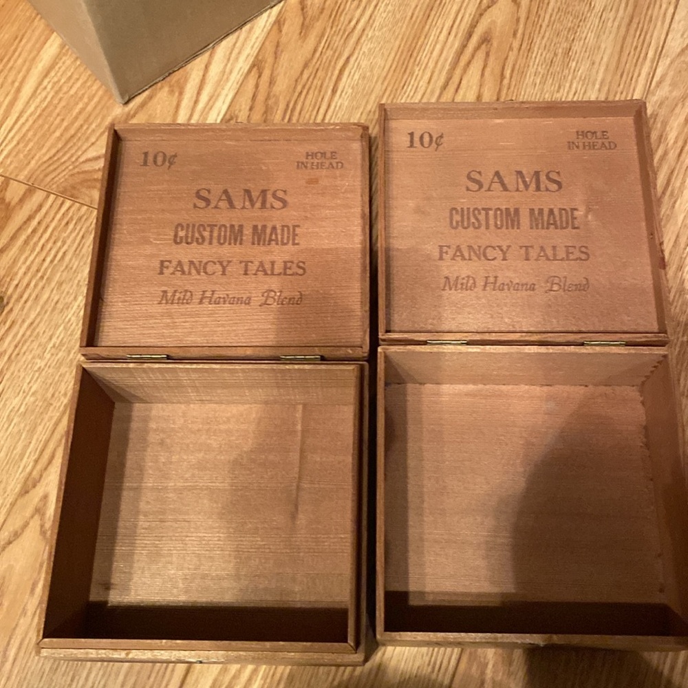 Vintage Cigar Boxes